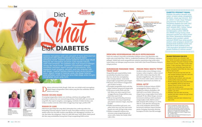 Diet sihat elak diabetes